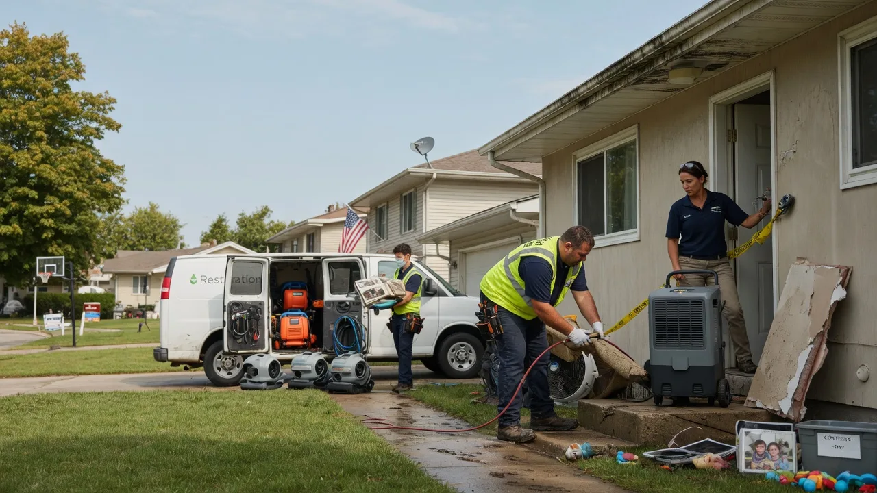 Water Damage Restoration in Saint Rose, LA near me